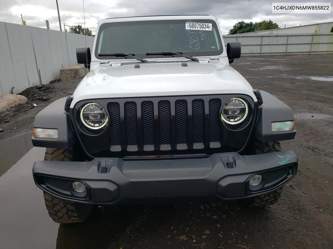 2021 Jeep Wrangler Unlimited Sport VIN: 1C4HJXDN6MW855822 Lot: 68075034