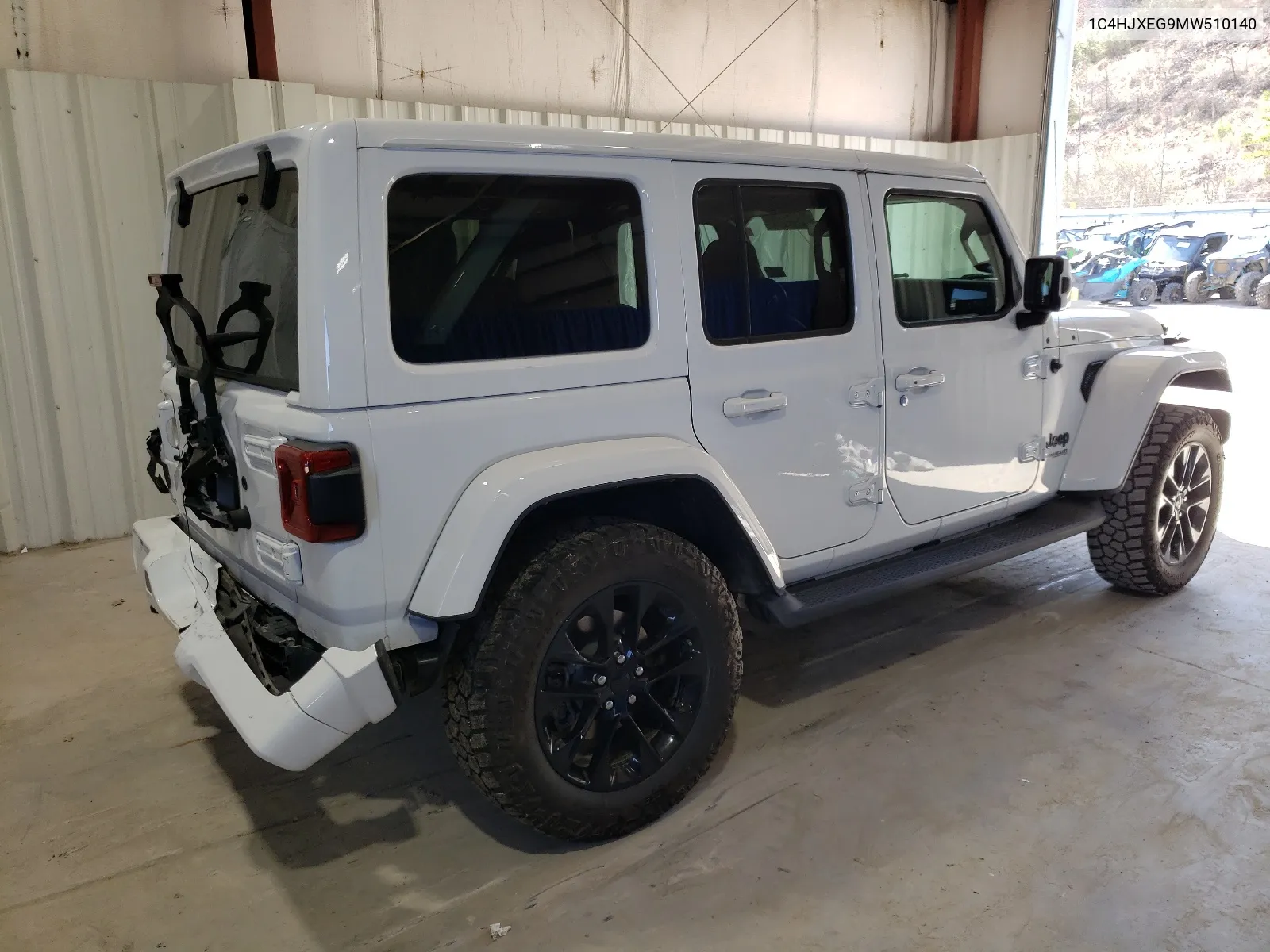 2021 Jeep Wrangler Unlimited Sahara VIN: 1C4HJXEG9MW510140 Lot: 68106694