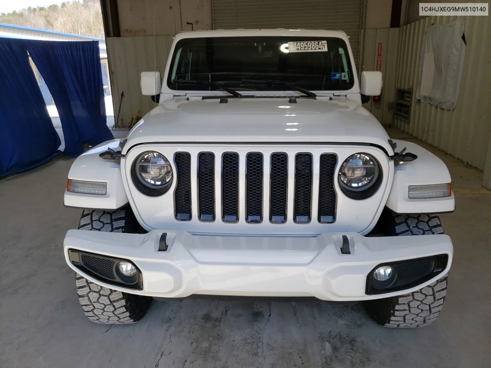 2021 Jeep Wrangler Unlimited Sahara VIN: 1C4HJXEG9MW510140 Lot: 68106694