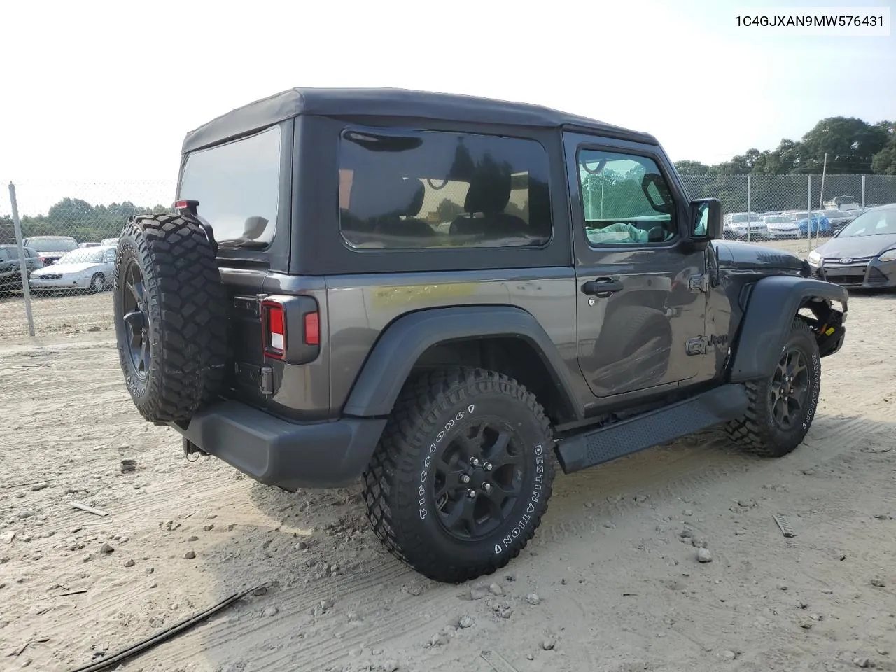 2021 Jeep Wrangler Sport VIN: 1C4GJXAN9MW576431 Lot: 68162674