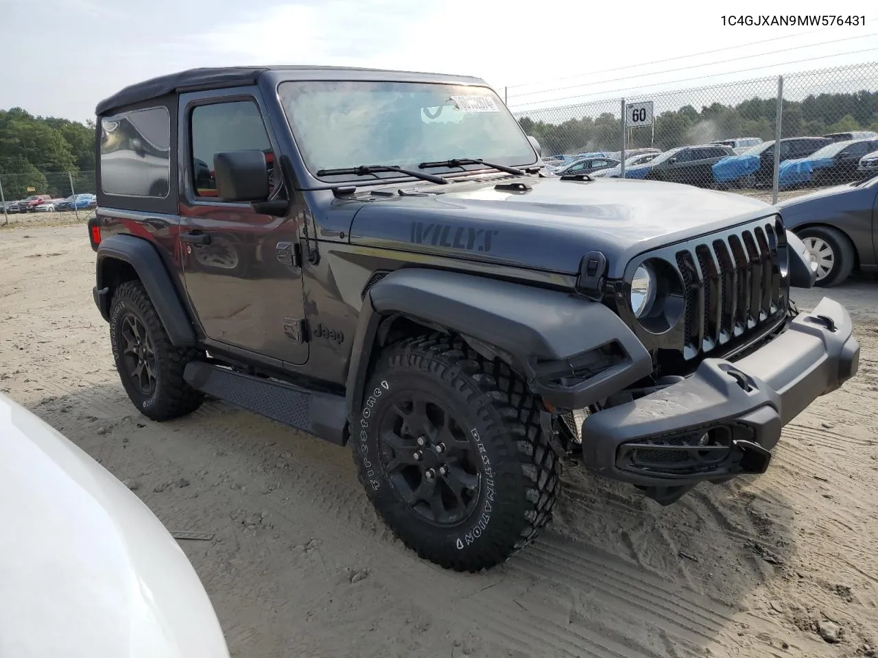 2021 Jeep Wrangler Sport VIN: 1C4GJXAN9MW576431 Lot: 68162674