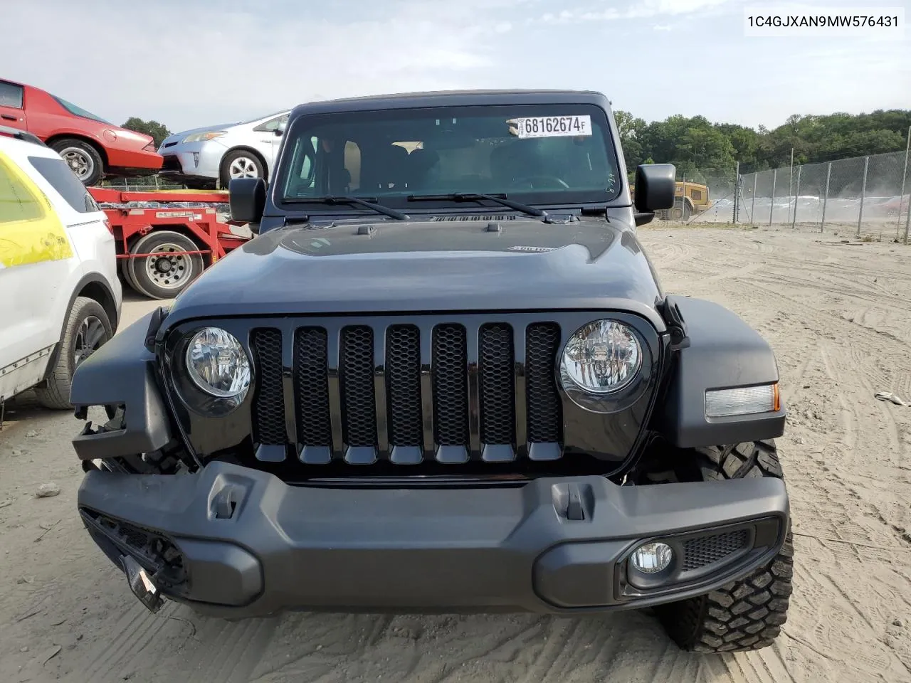 2021 Jeep Wrangler Sport VIN: 1C4GJXAN9MW576431 Lot: 68162674