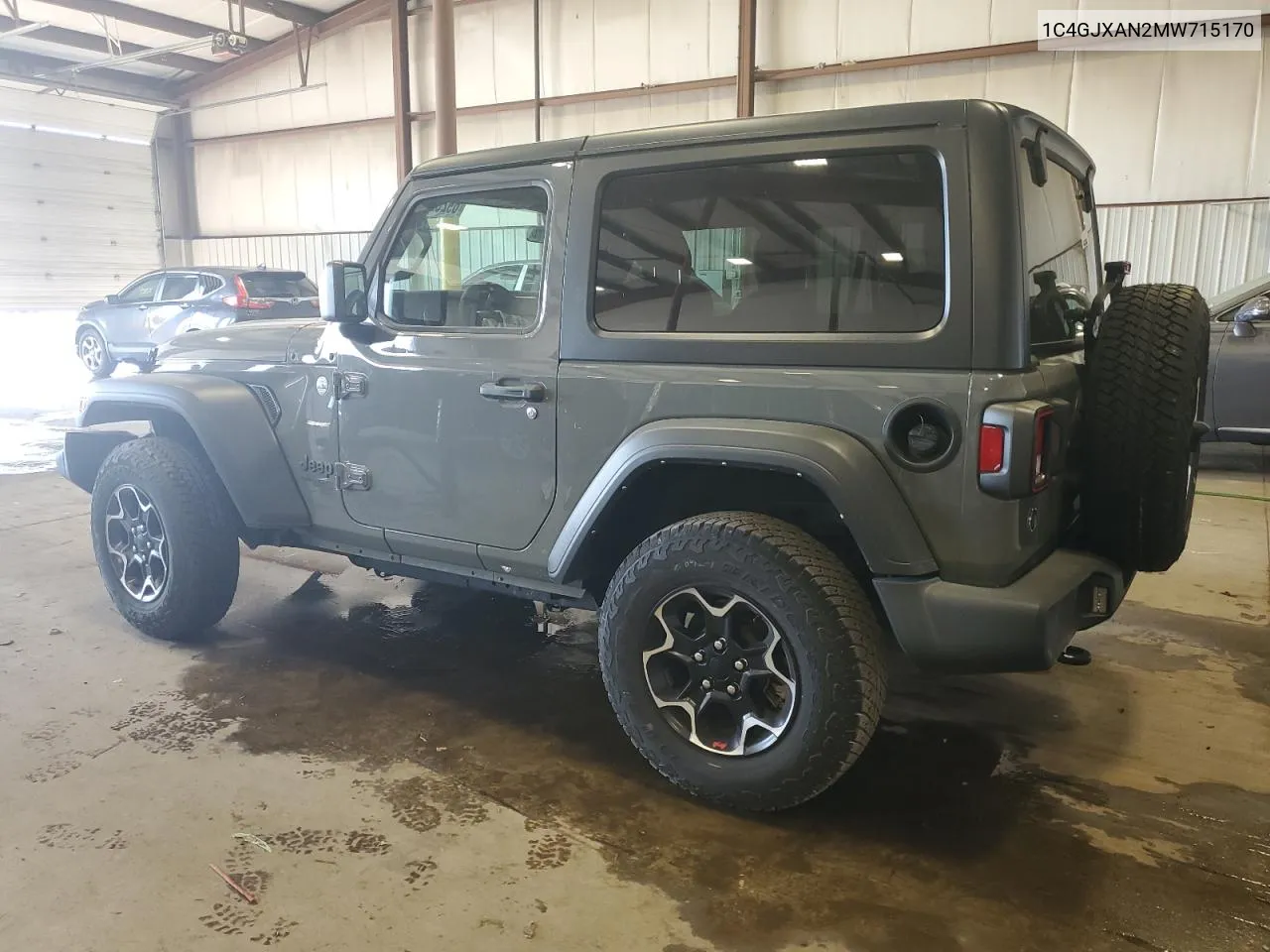 1C4GJXAN2MW715170 2021 Jeep Wrangler Sport