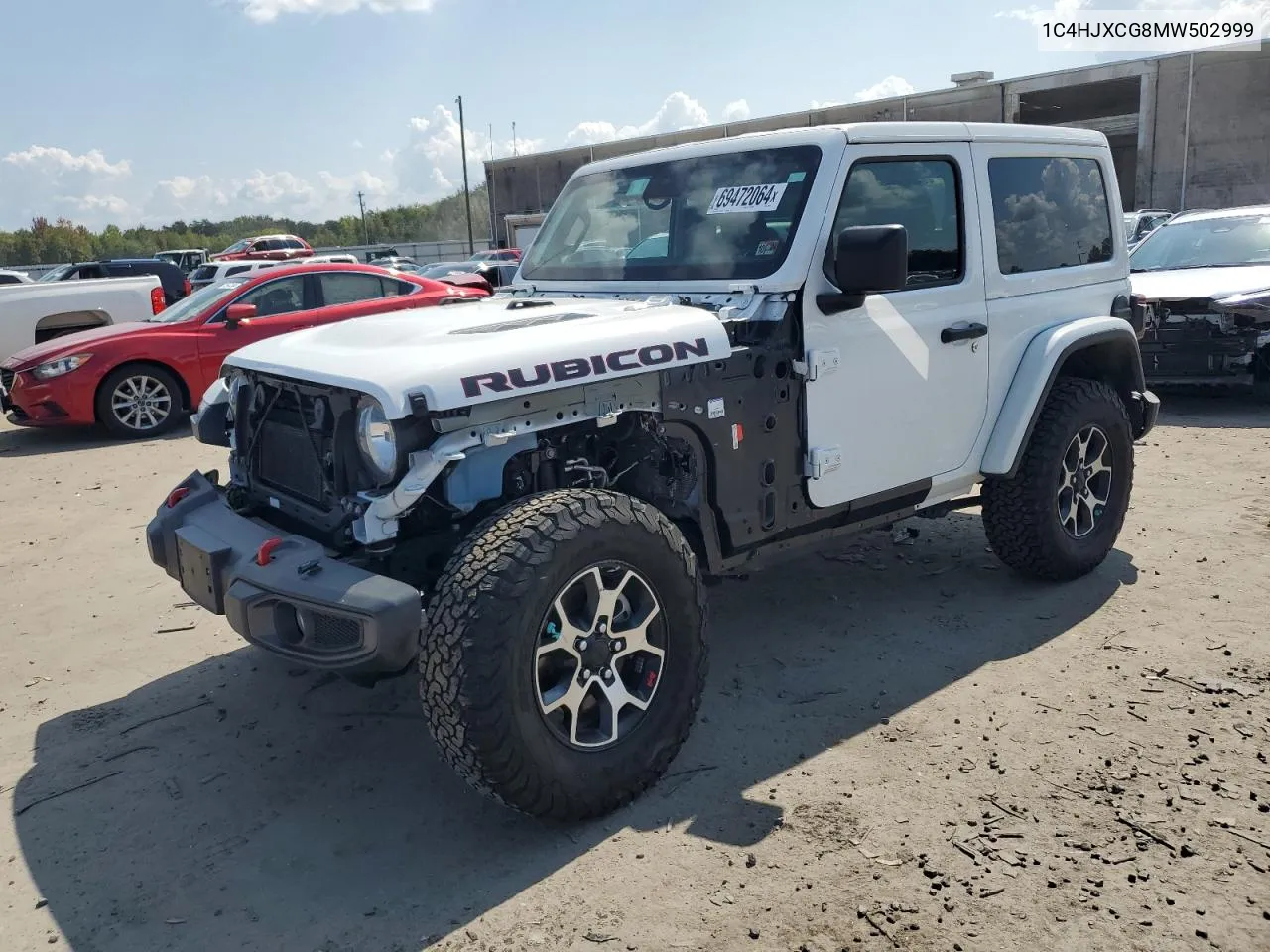 1C4HJXCG8MW502999 2021 Jeep Wrangler Rubicon