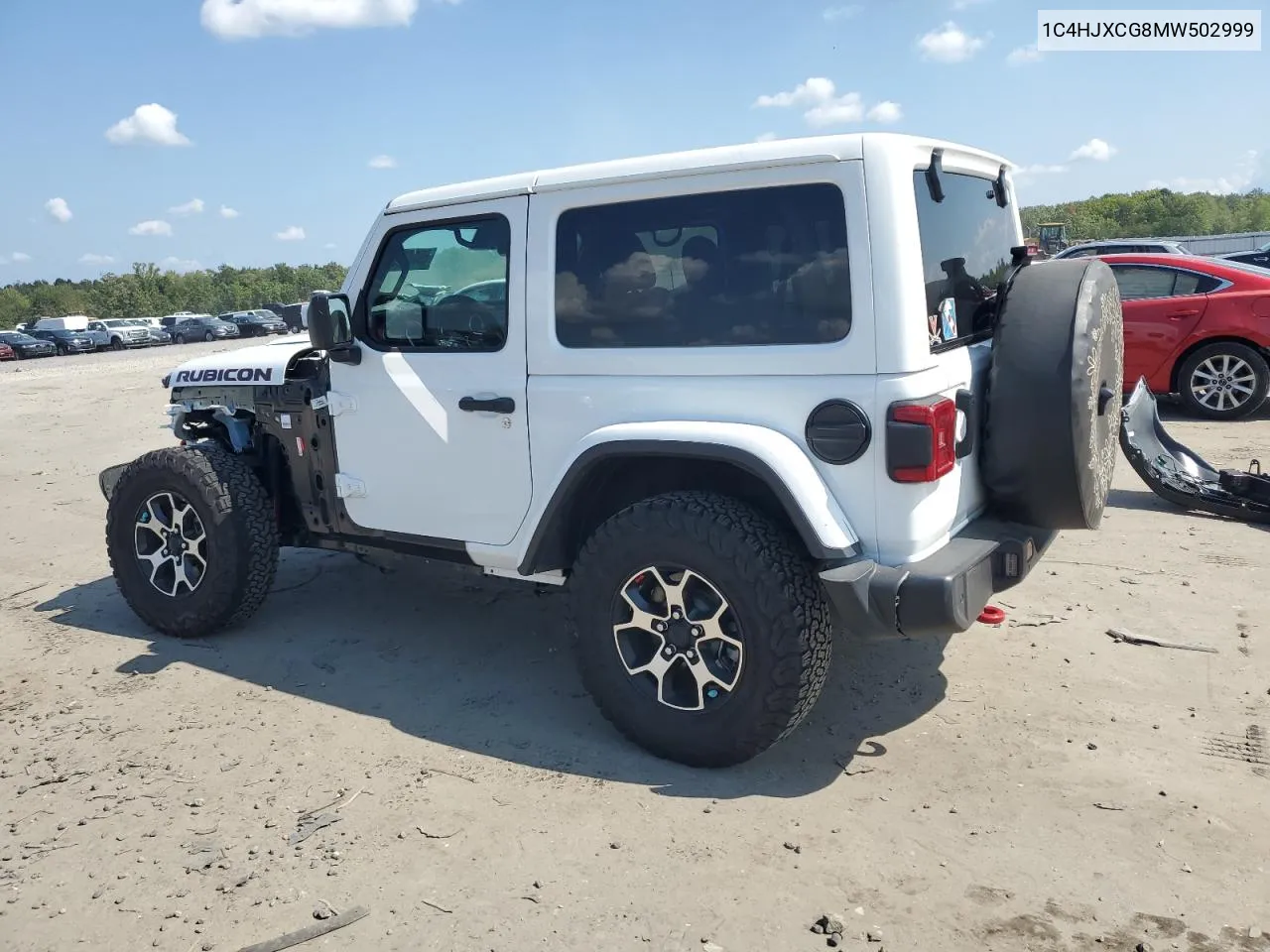 1C4HJXCG8MW502999 2021 Jeep Wrangler Rubicon