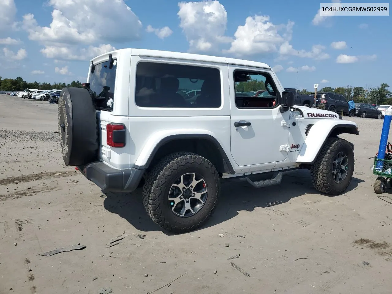 1C4HJXCG8MW502999 2021 Jeep Wrangler Rubicon