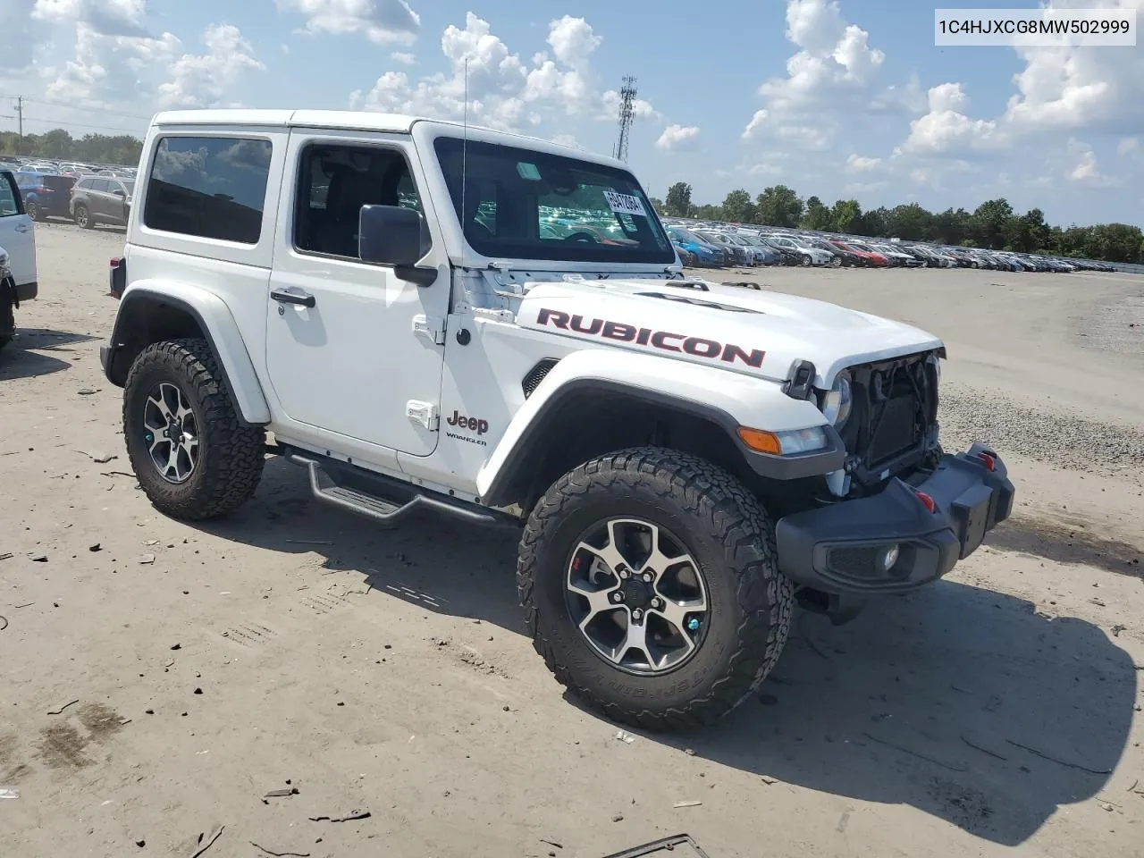 1C4HJXCG8MW502999 2021 Jeep Wrangler Rubicon