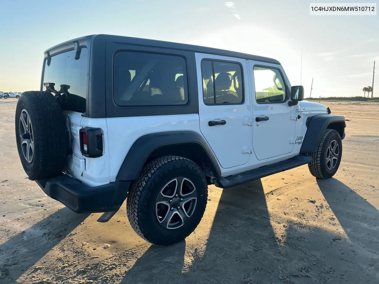 2021 Jeep Wrangler Unlimited Sport VIN: 1C4HJXDN6MW510712 Lot: 69478764