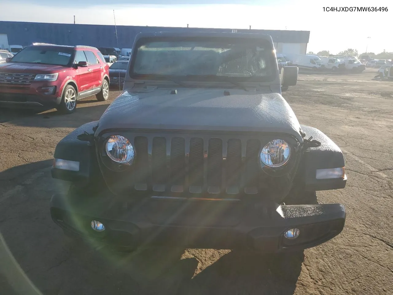 2021 Jeep Wrangler Unlimited Sport VIN: 1C4HJXDG7MW636496 Lot: 69682504