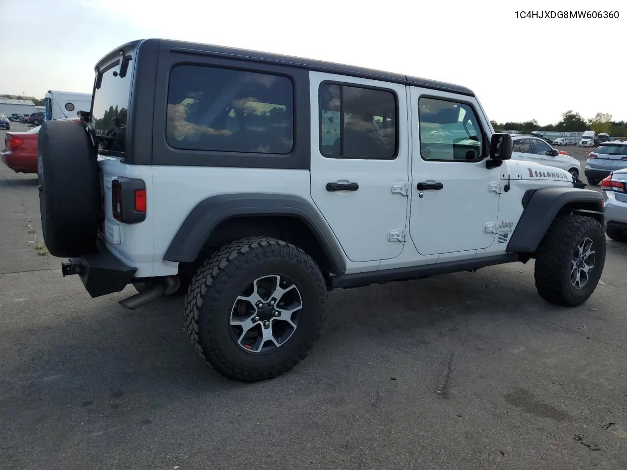 2021 Jeep Wrangler Unlimited Sport VIN: 1C4HJXDG8MW606360 Lot: 70066764