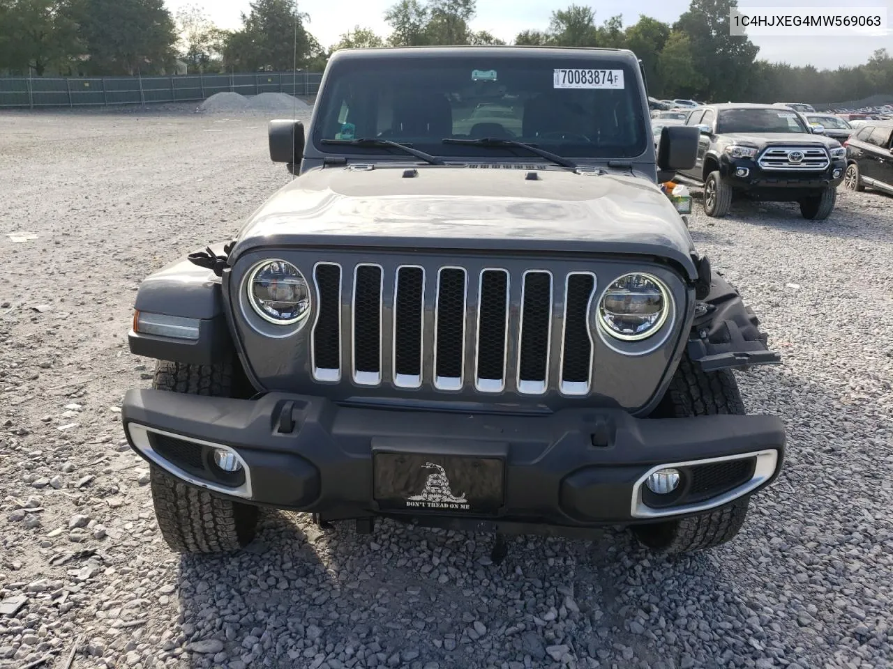 1C4HJXEG4MW569063 2021 Jeep Wrangler Unlimited Sahara