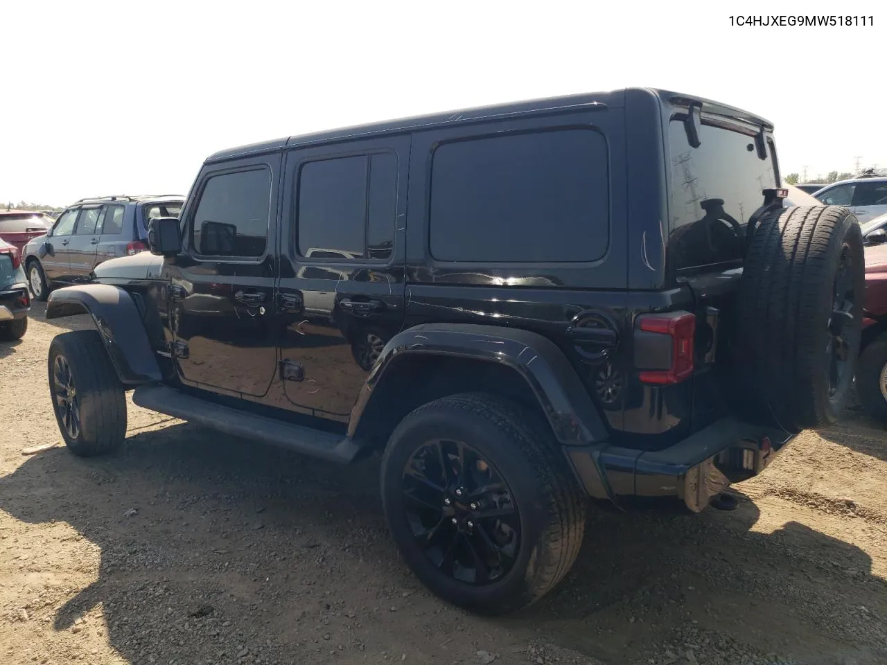 2021 Jeep Wrangler Unlimited Sahara VIN: 1C4HJXEG9MW518111 Lot: 70733274