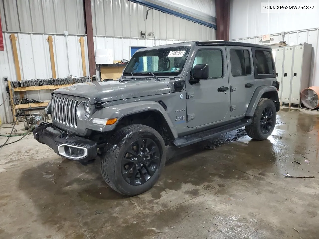 1C4JJXP62MW754377 2021 Jeep Wrangler Unlimited Sahara 4Xe