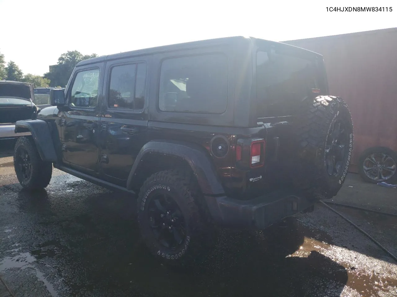 2021 Jeep Wrangler Unlimited Sport VIN: 1C4HJXDN8MW834115 Lot: 71387694