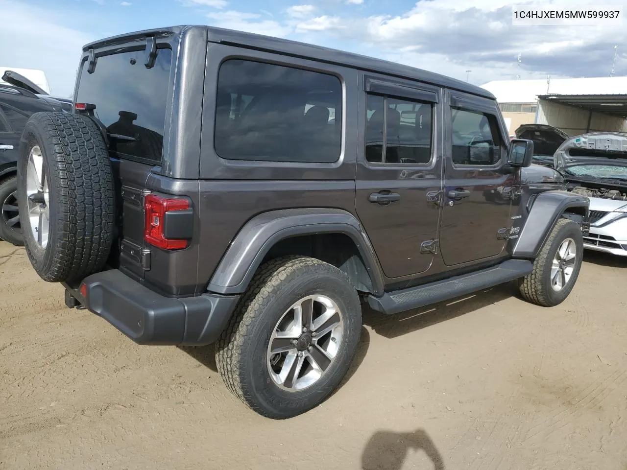 1C4HJXEM5MW599937 2021 Jeep Wrangler Unlimited Sahara