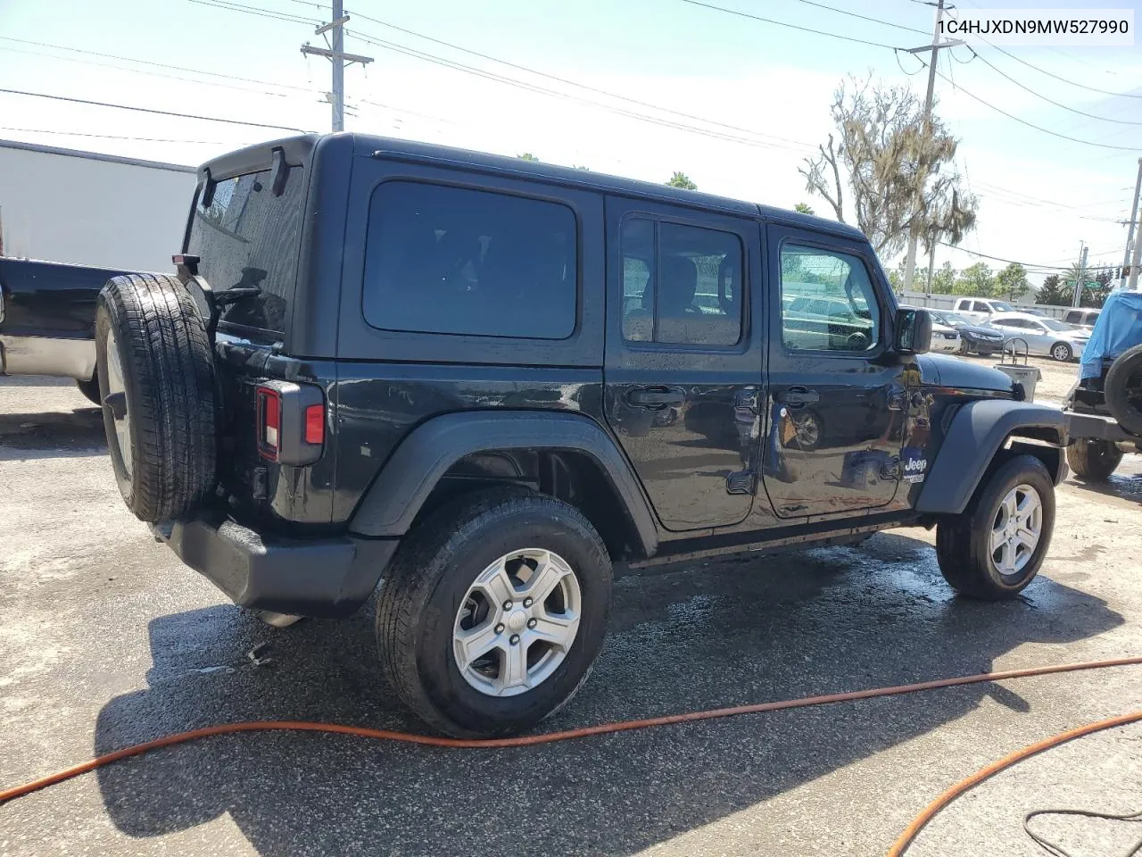 2021 Jeep Wrangler Unlimited Sport VIN: 1C4HJXDN9MW527990 Lot: 71972814