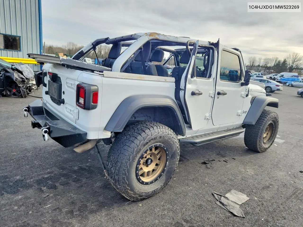 1C4HJXDG1MW523269 2021 Jeep Wrangler Unlimited Sport