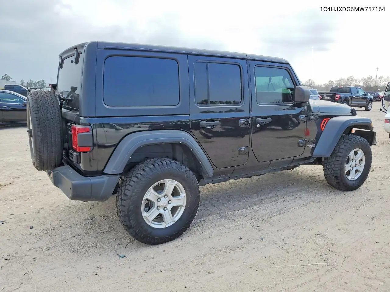 1C4HJXDG6MW757164 2021 Jeep Wrangler Unlimited Sport
