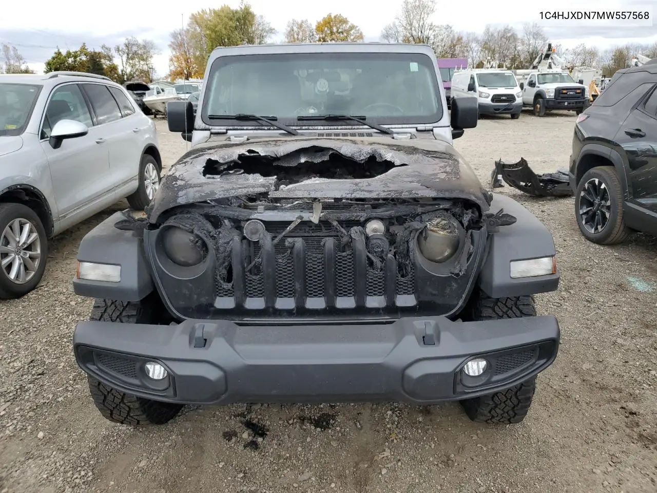 1C4HJXDN7MW557568 2021 Jeep Wrangler Unlimited Sport