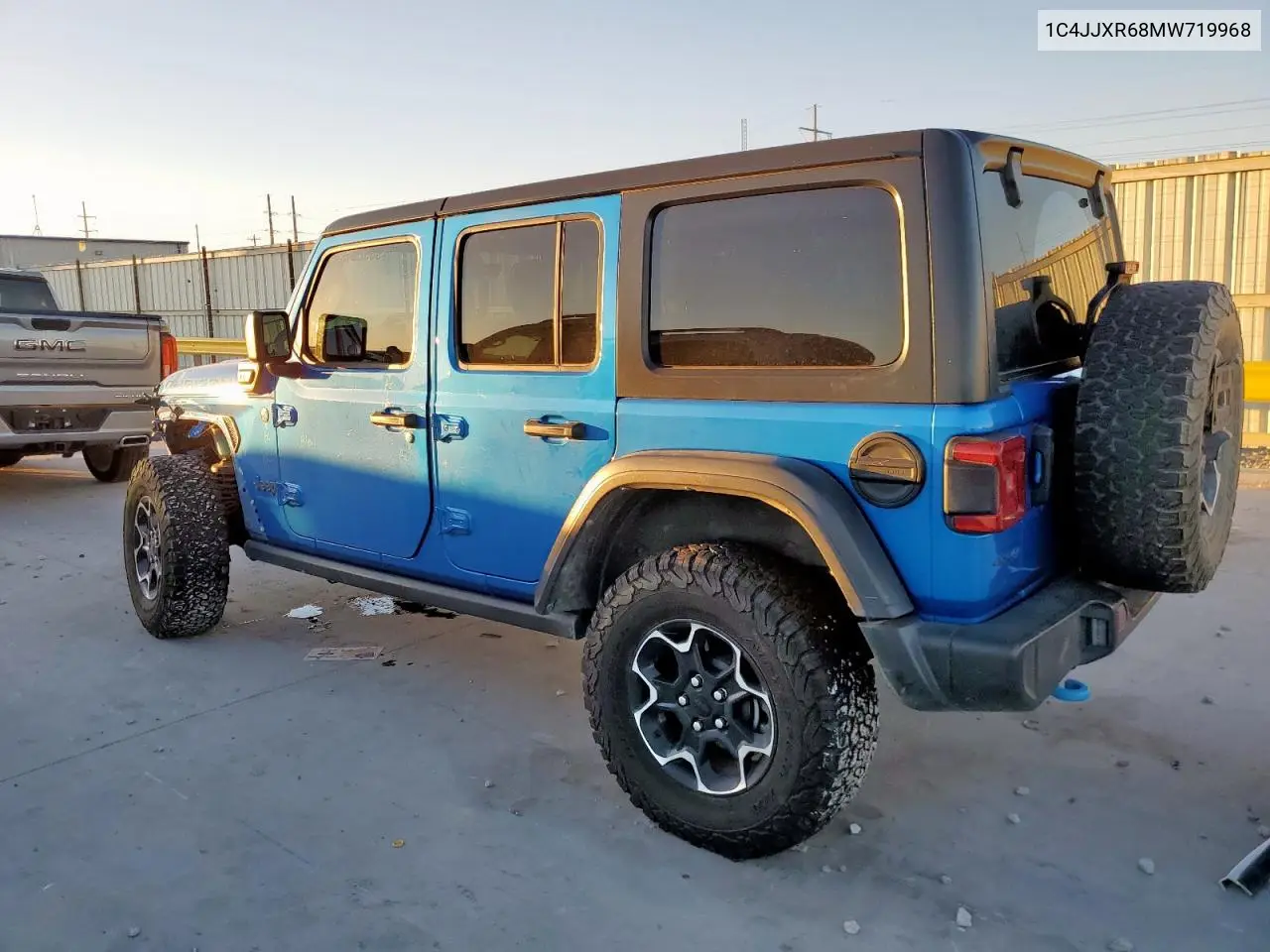 1C4JJXR68MW719968 2021 Jeep Wrangler Unlimited Rubicon 4Xe