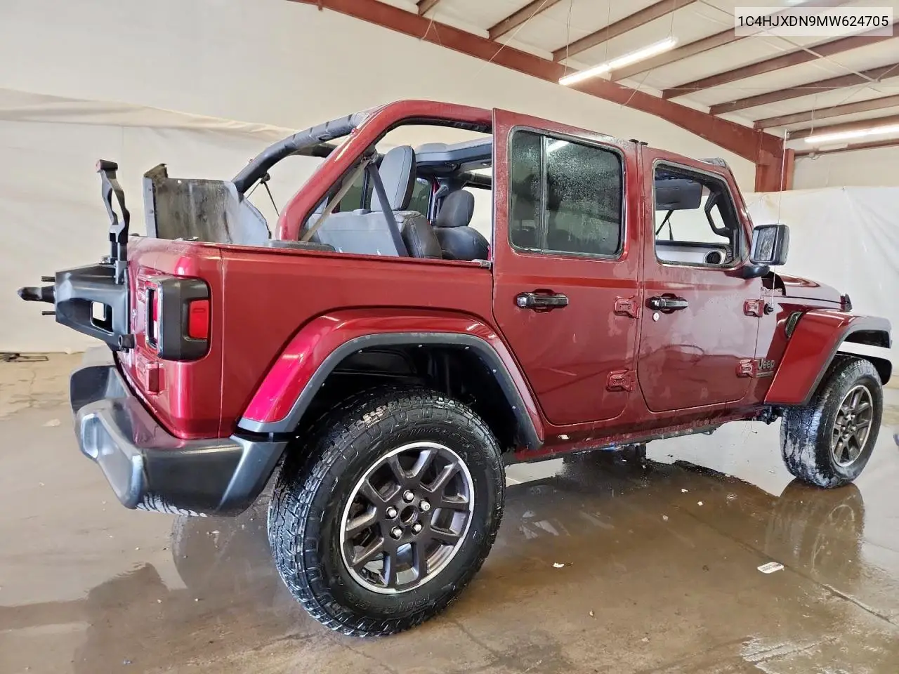 1C4HJXDN9MW624705 2021 Jeep Wrangler Unlimited Sport