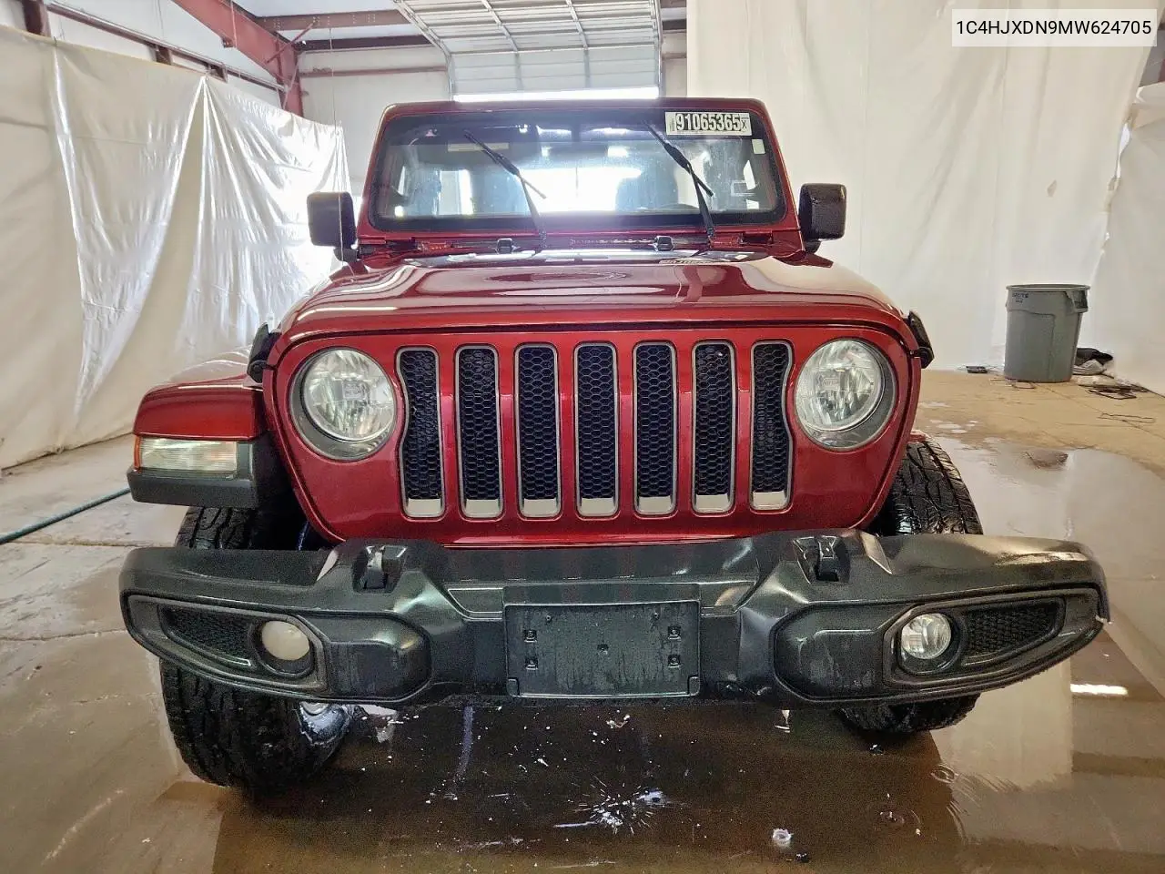 1C4HJXDN9MW624705 2021 Jeep Wrangler Unlimited Sport