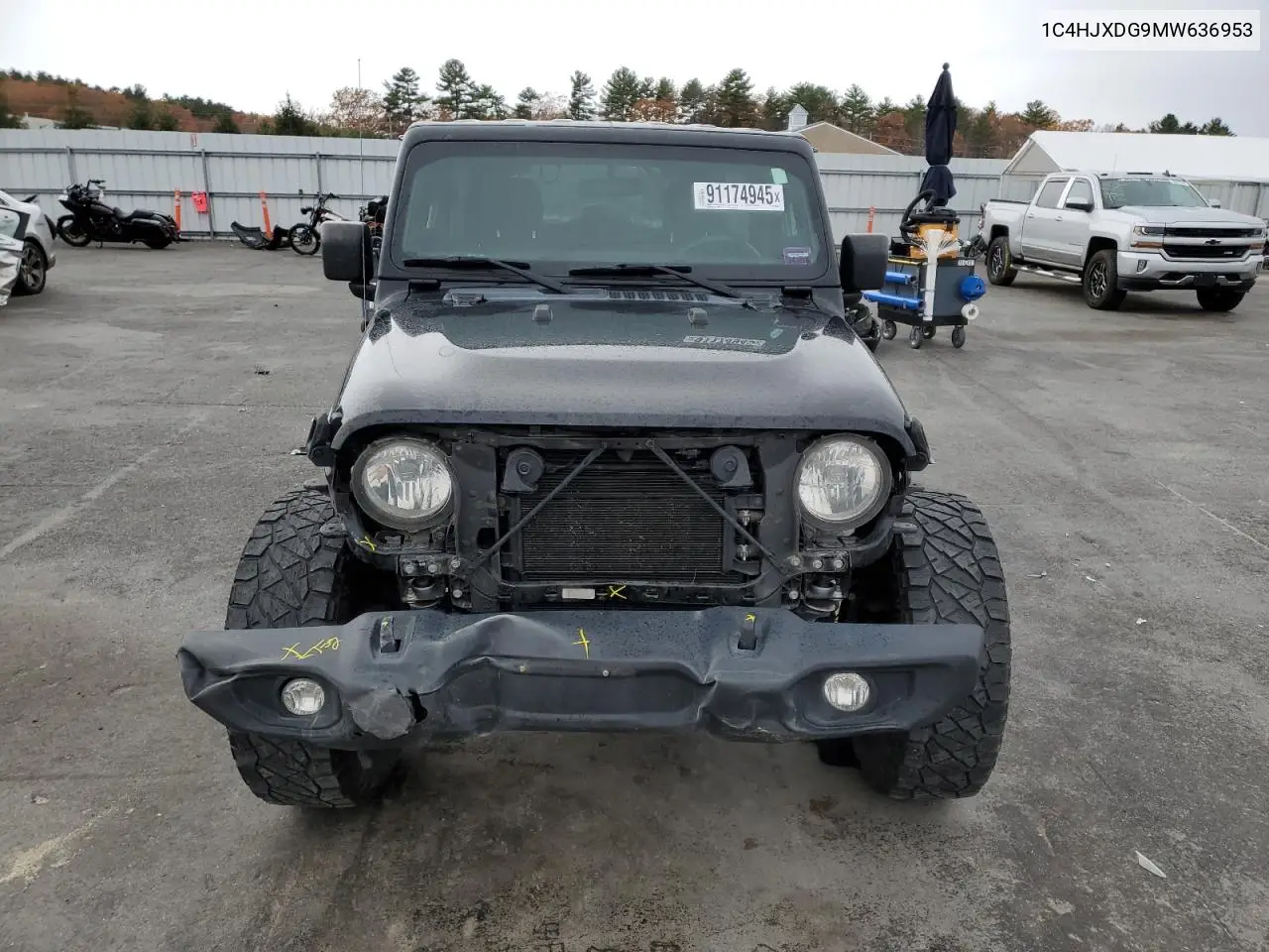 1C4HJXDG9MW636953 2021 Jeep Wrangler Unlimited Sport
