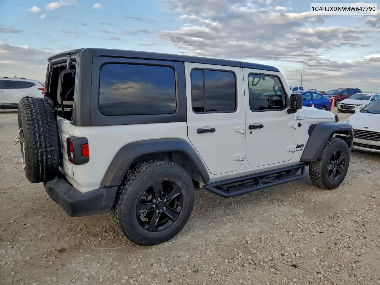 1C4HJXDN9MW647790 2021 Jeep Wrangler Unlimited Sport