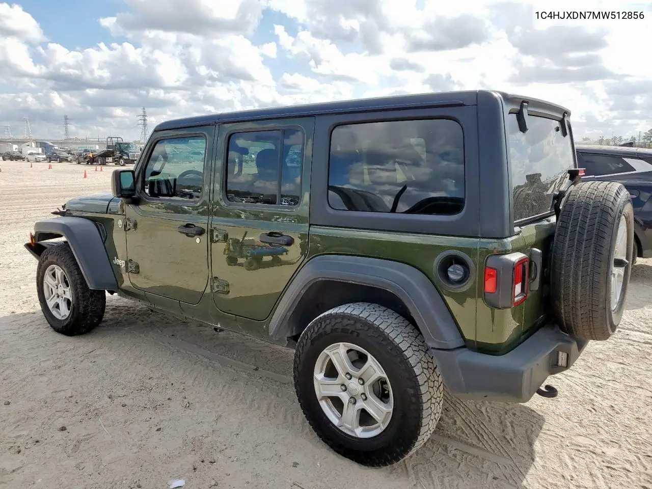 1C4HJXDN7MW512856 2021 Jeep Wrangler Unlimited Sport