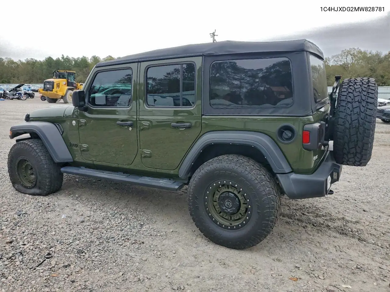1C4HJXDG2MW828781 2021 Jeep Wrangler Unlimited Sport