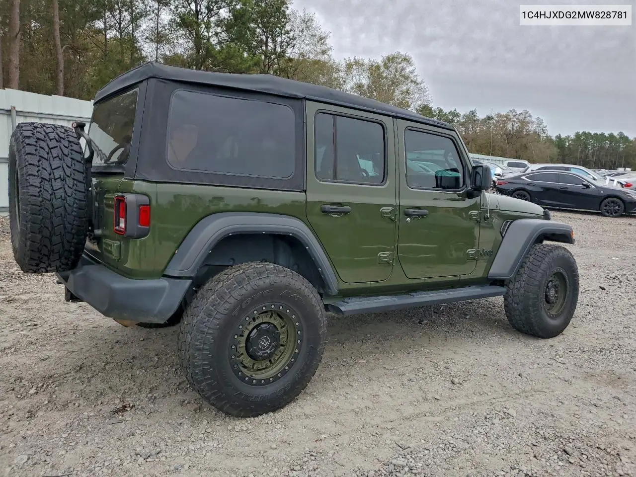 1C4HJXDG2MW828781 2021 Jeep Wrangler Unlimited Sport
