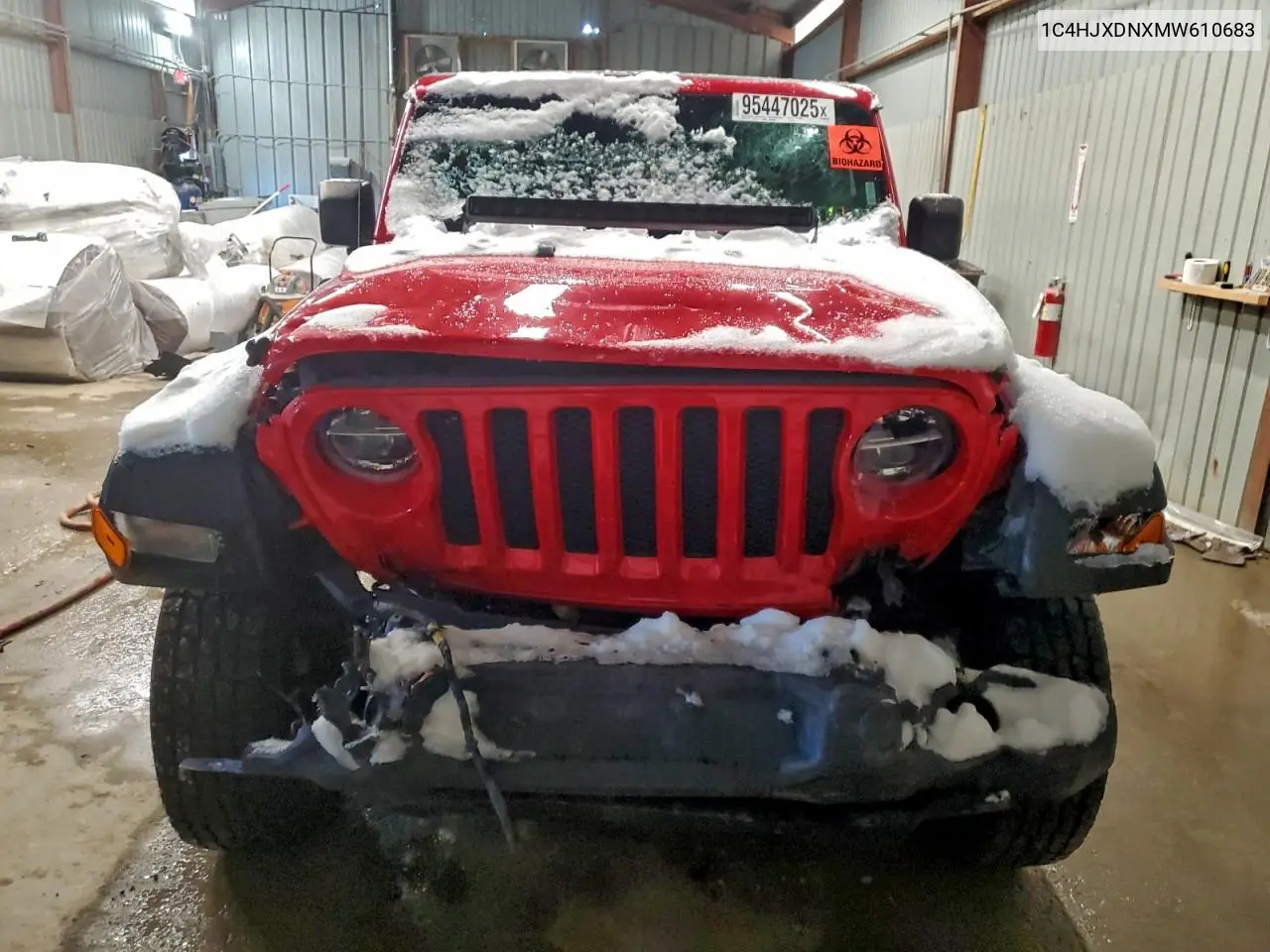 1C4HJXDNXMW610683 2021 Jeep Wrangler Unlimited Sport