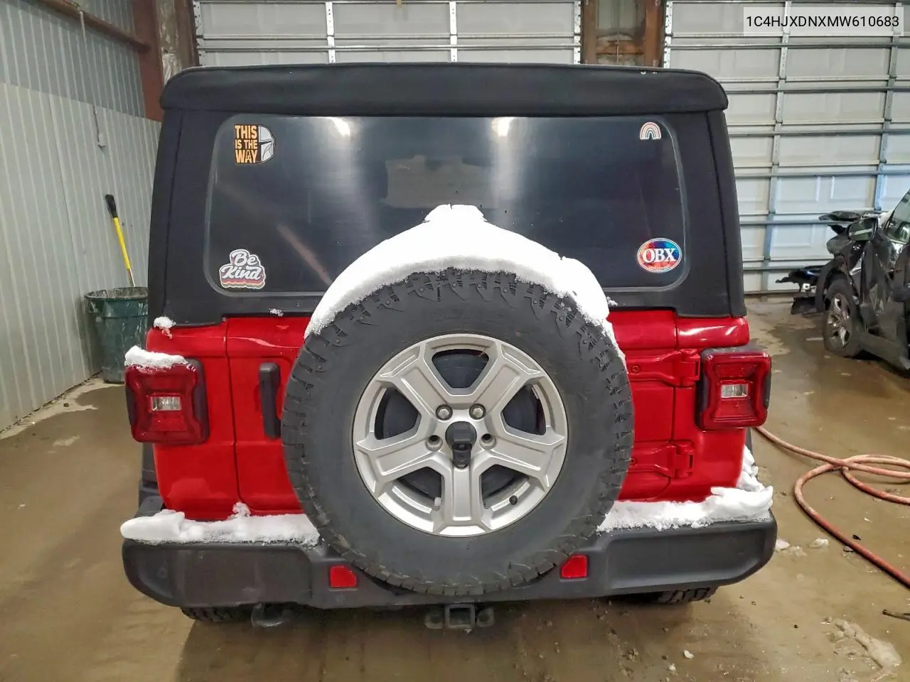 1C4HJXDNXMW610683 2021 Jeep Wrangler Unlimited Sport