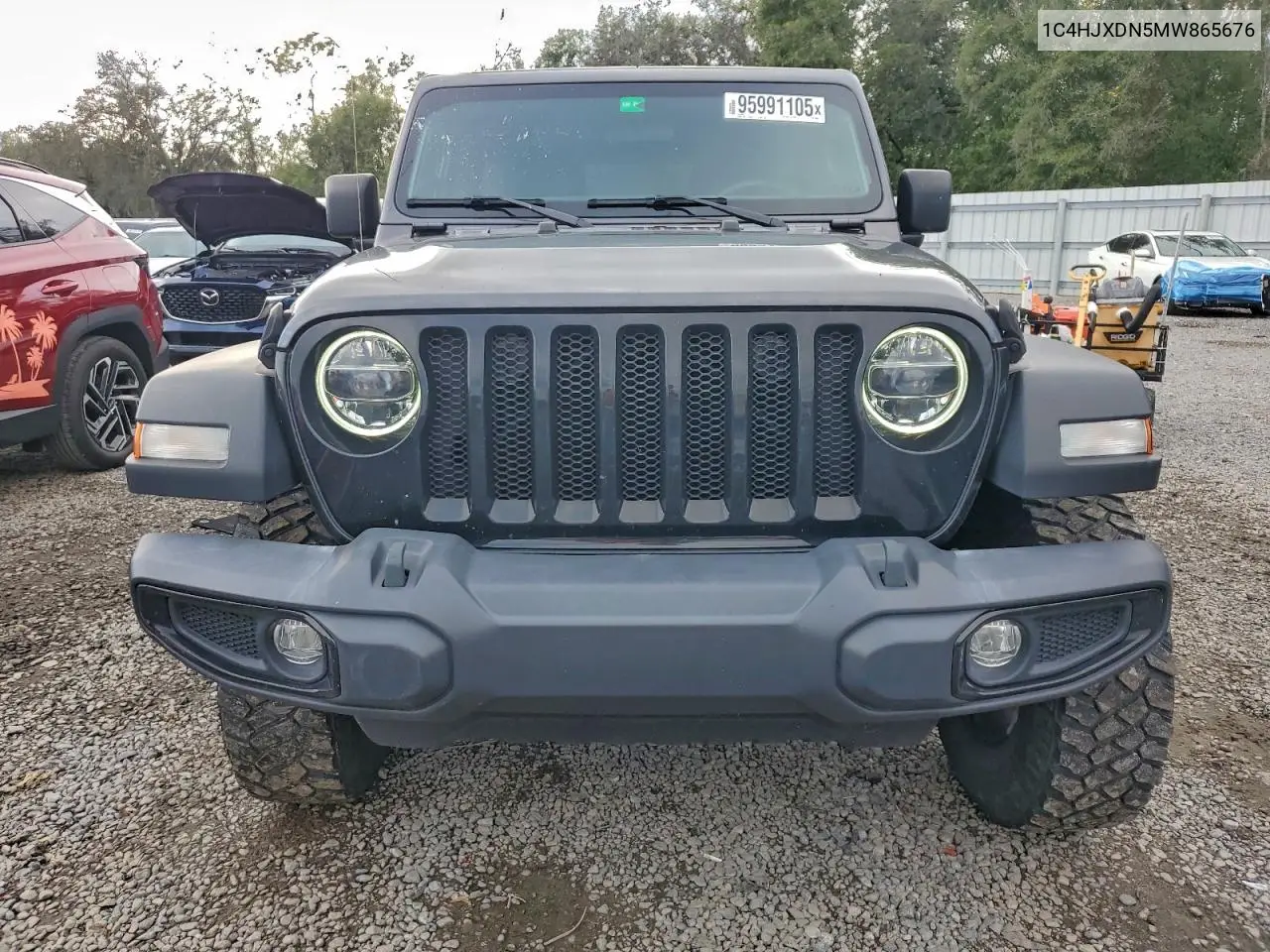 1C4HJXDN5MW865676 2021 Jeep Wrangler Unlimited Sport