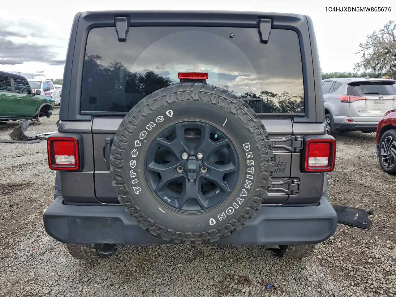 1C4HJXDN5MW865676 2021 Jeep Wrangler Unlimited Sport