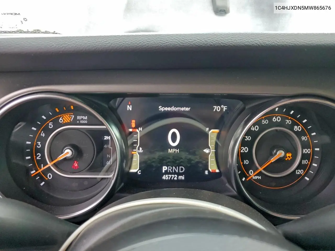 1C4HJXDN5MW865676 2021 Jeep Wrangler Unlimited Sport