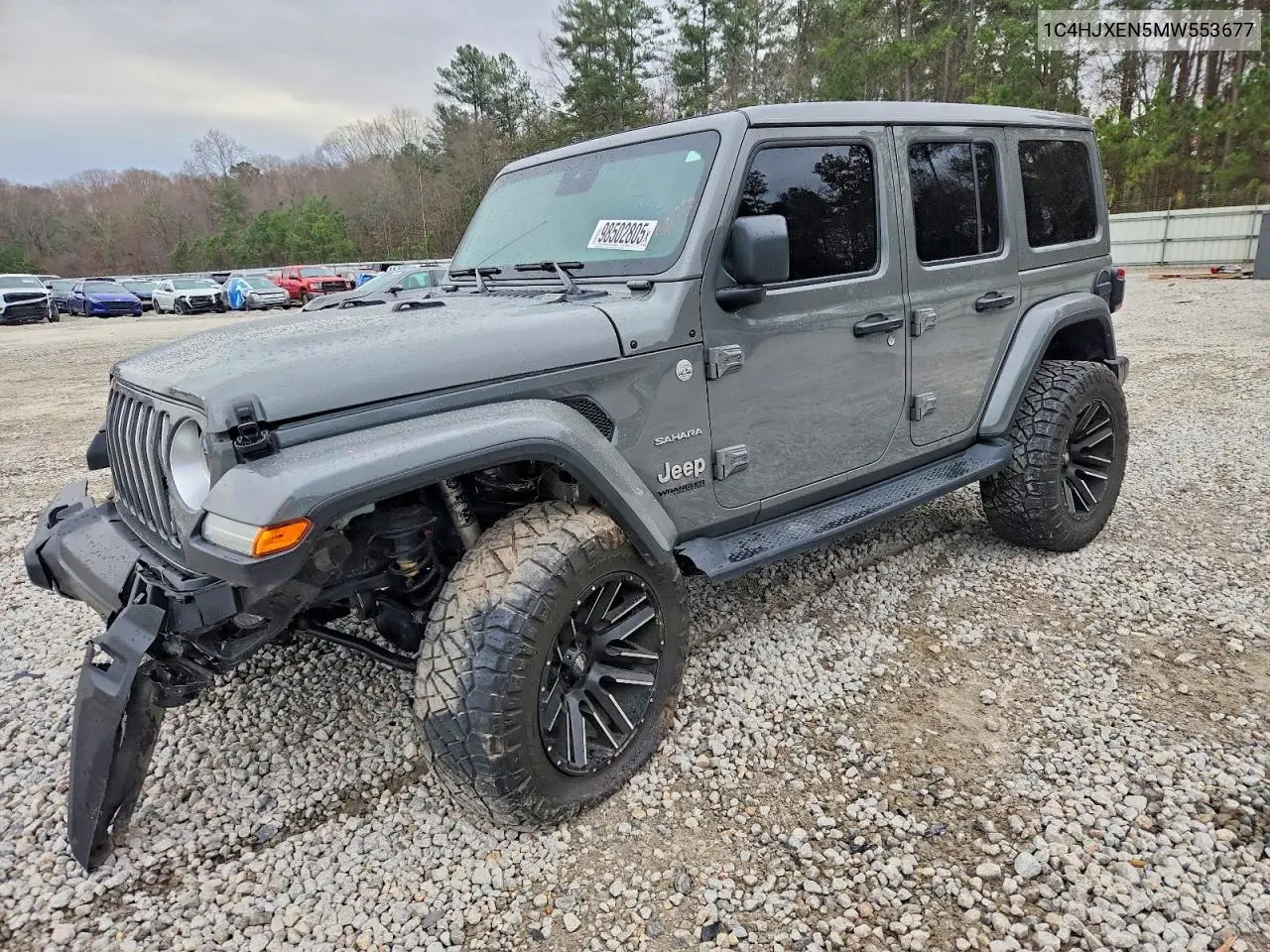 1C4HJXEN5MW553677 2021 Jeep Wrangler Unlimited Sahara