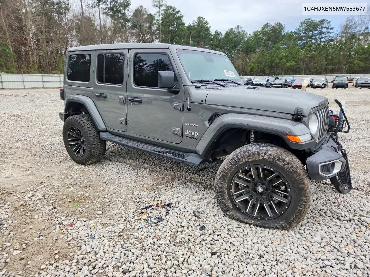 1C4HJXEN5MW553677 2021 Jeep Wrangler Unlimited Sahara