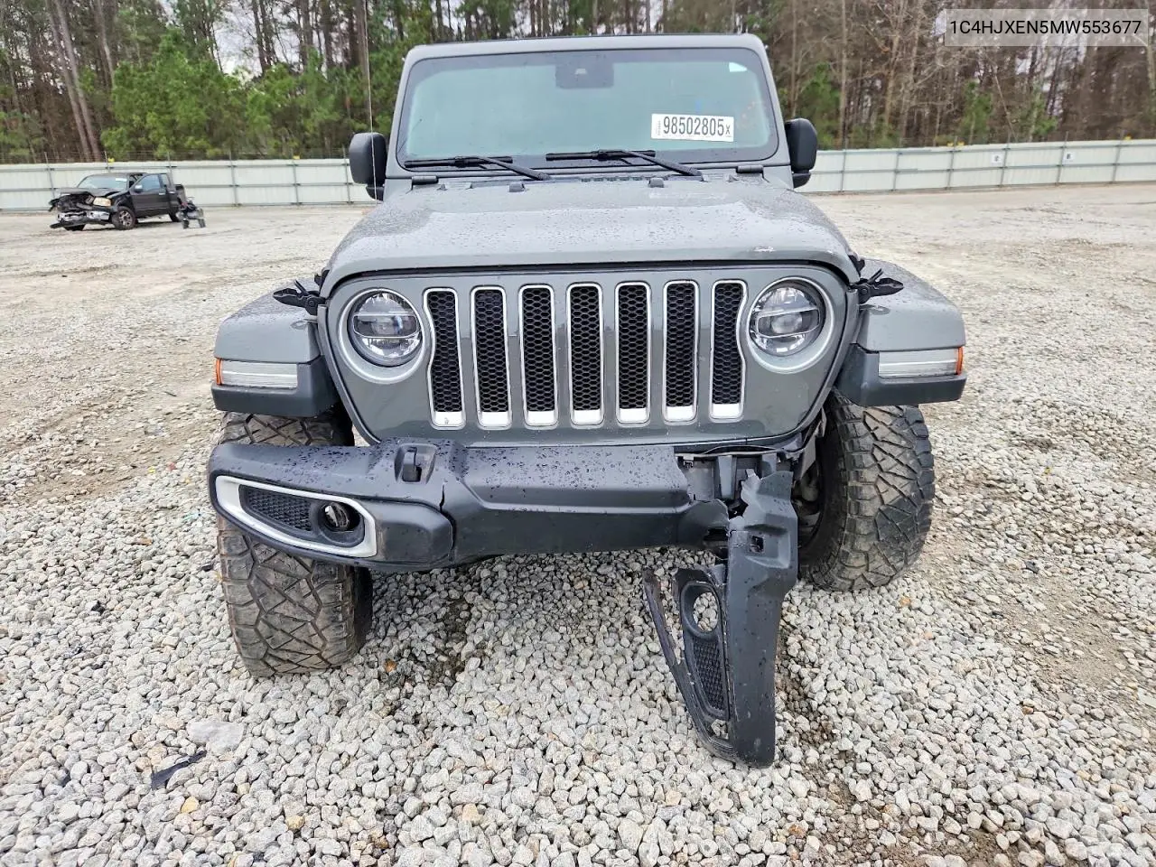 1C4HJXEN5MW553677 2021 Jeep Wrangler Unlimited Sahara