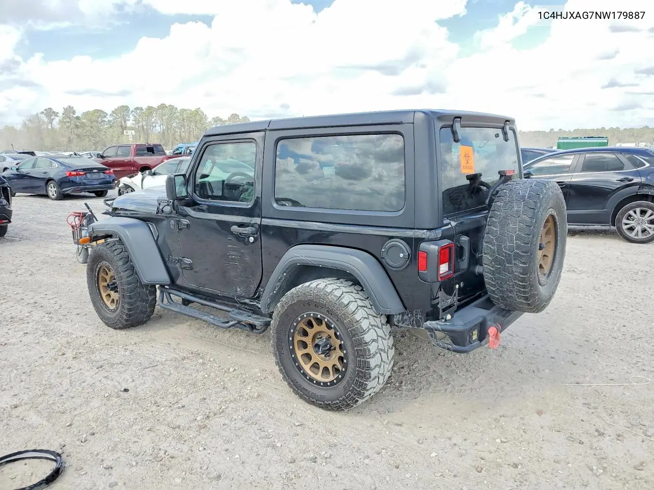 1C4HJXAG7NW179887 2022 Jeep Wrangler Sport