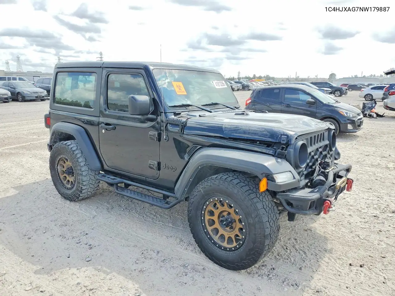 1C4HJXAG7NW179887 2022 Jeep Wrangler Sport