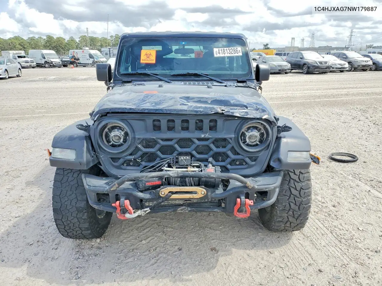 1C4HJXAG7NW179887 2022 Jeep Wrangler Sport