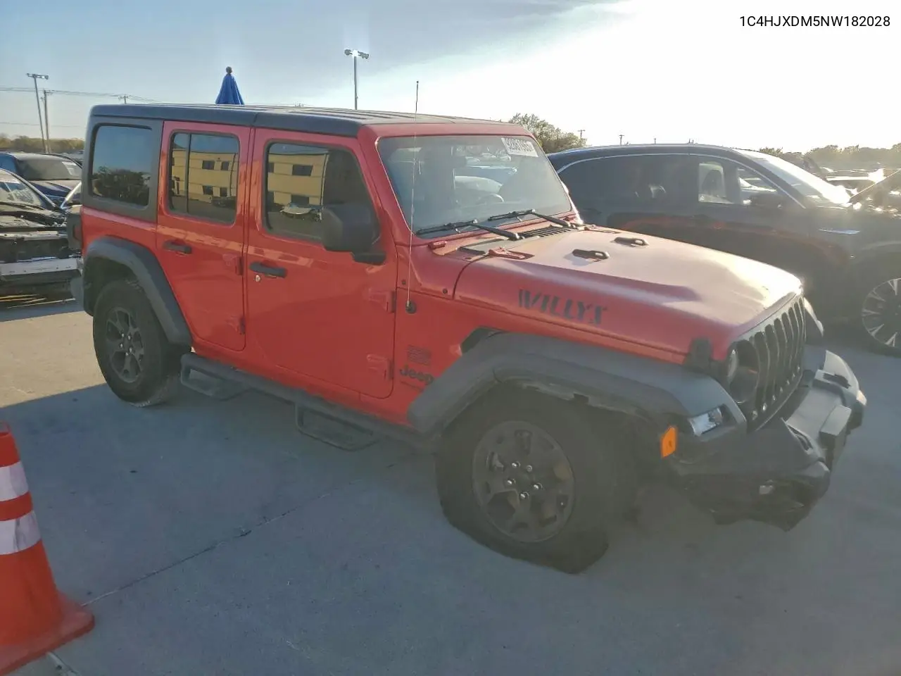 1C4HJXDM5NW182028 2022 Jeep Wrangler Unlimited Sport