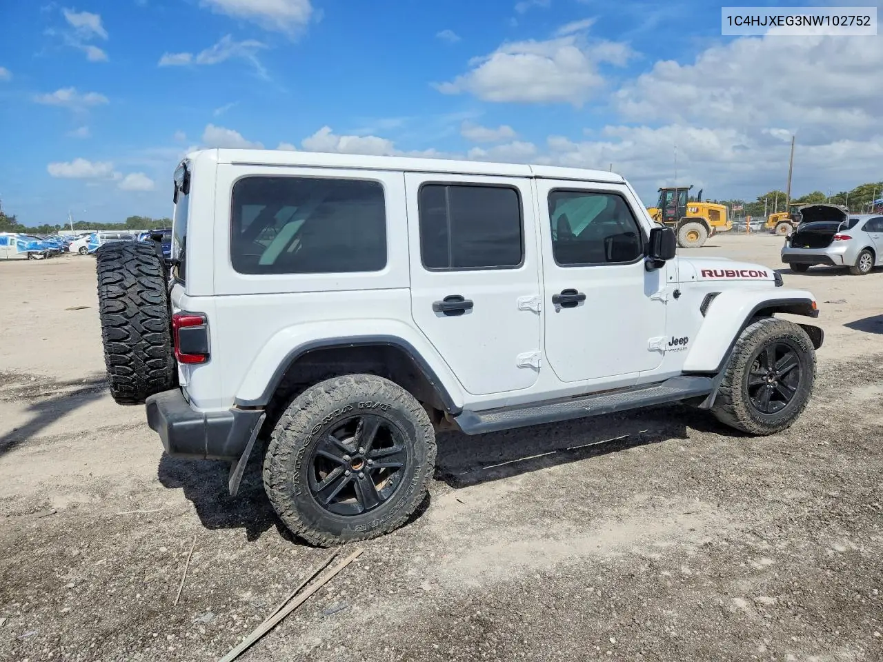 1C4HJXEG3NW102752 2022 Jeep Wrangler Unlimited Sahara