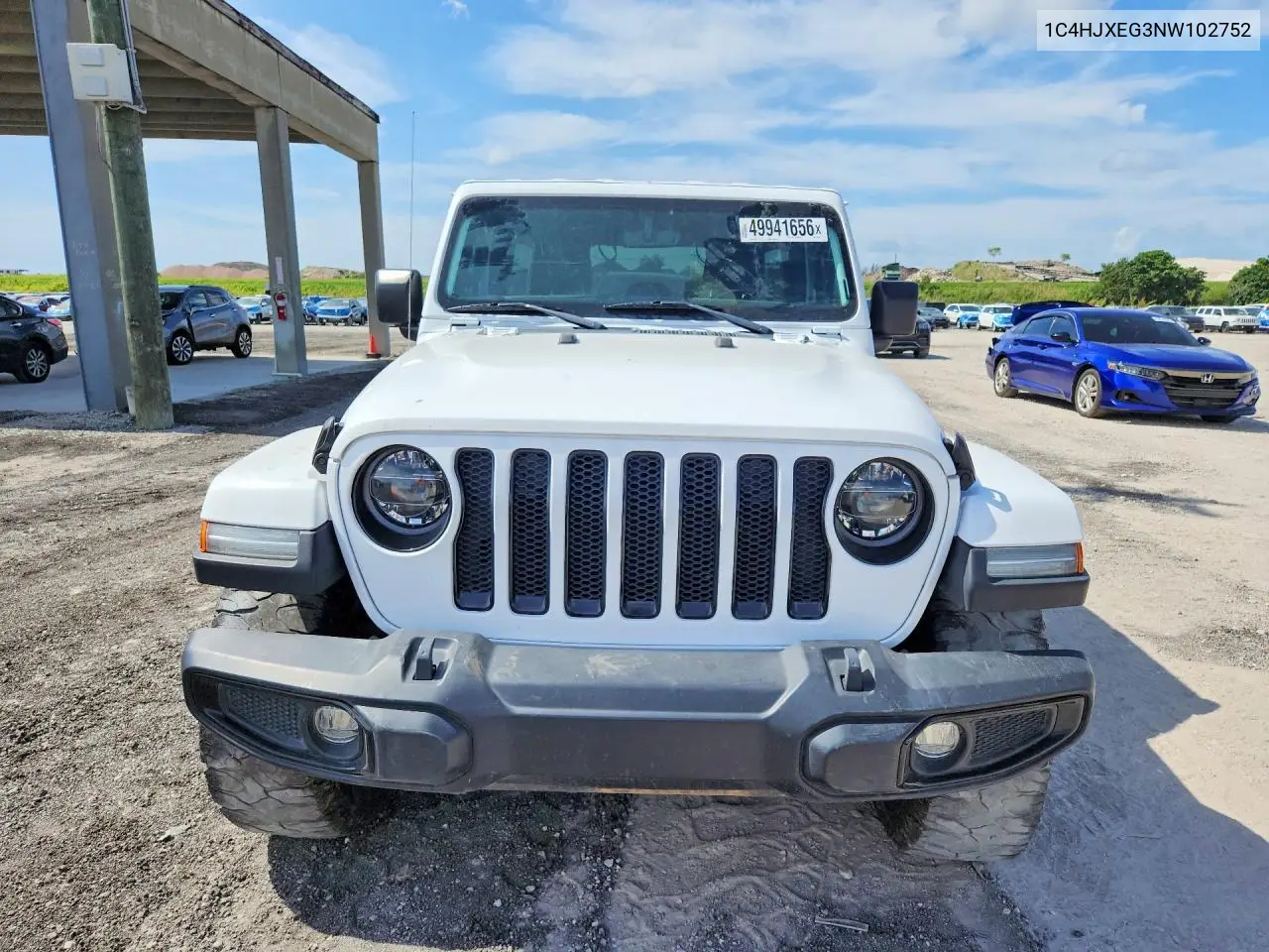 1C4HJXEG3NW102752 2022 Jeep Wrangler Unlimited Sahara