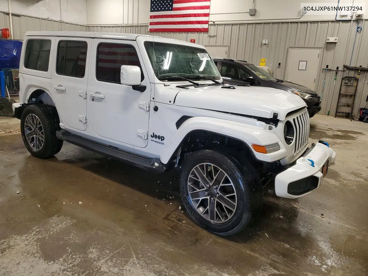 1C4JJXP61NW137294 2022 Jeep Wrangler Unlimited Sahara 4Xe