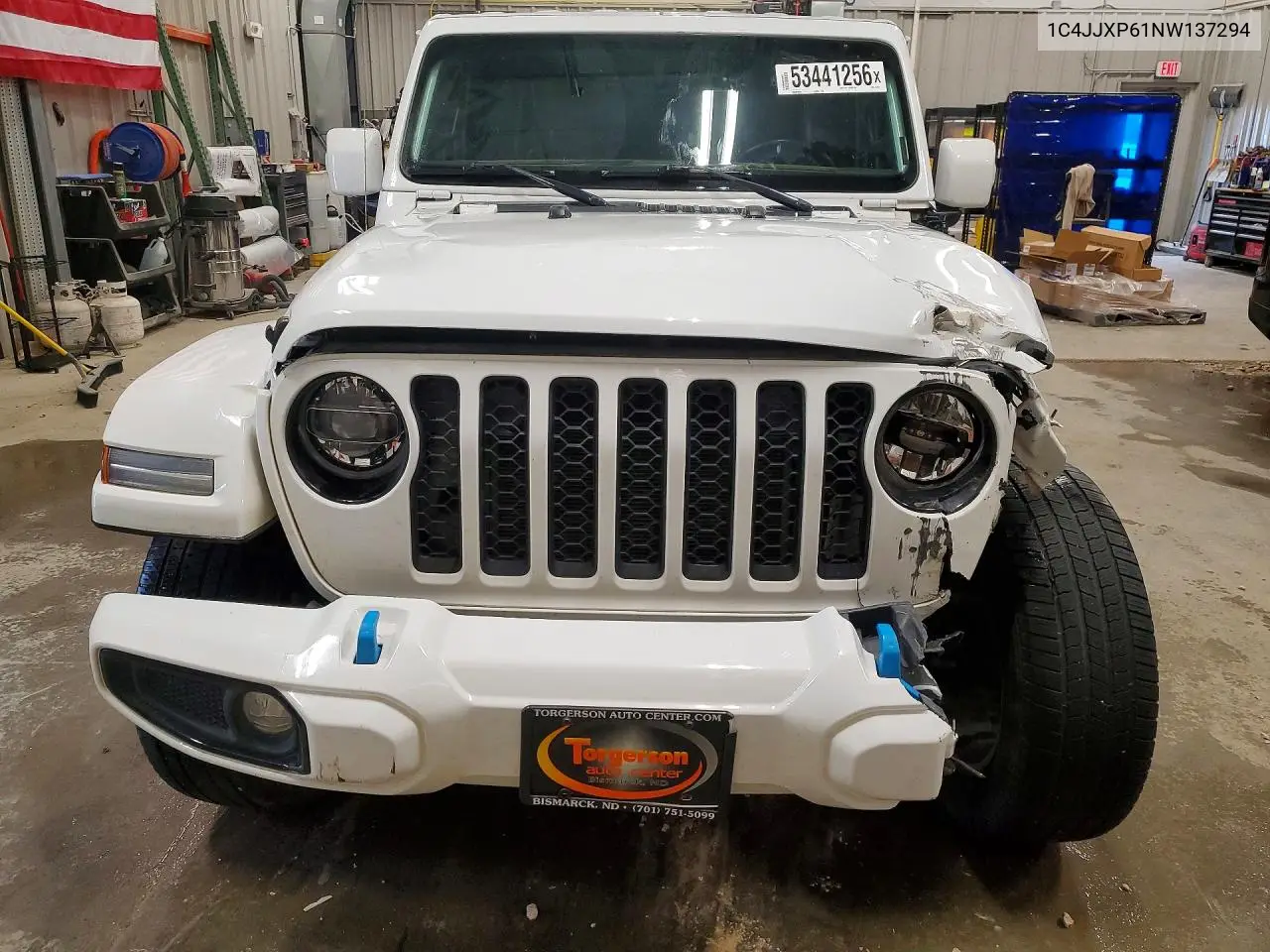1C4JJXP61NW137294 2022 Jeep Wrangler Unlimited Sahara 4Xe