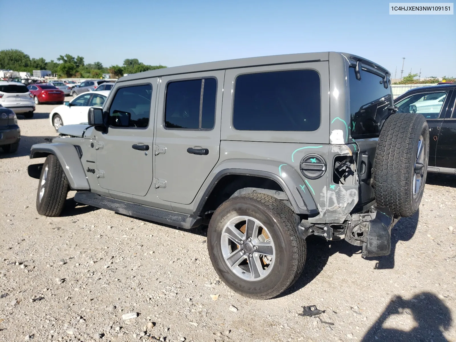 1C4HJXEN3NW109151 2022 Jeep Wrangler Unlimited Sahara