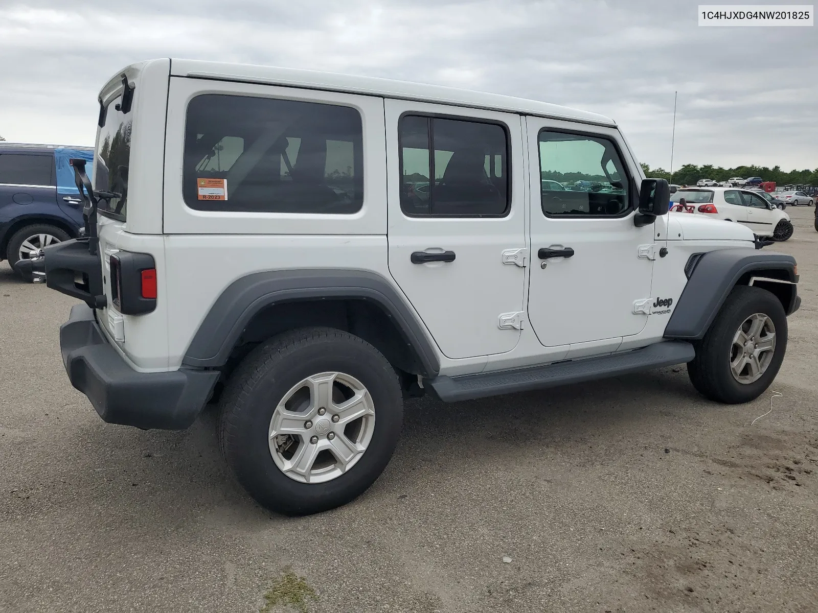 2022 Jeep Wrangler Unlimited Sport VIN: 1C4HJXDG4NW201825 Lot: 61325704