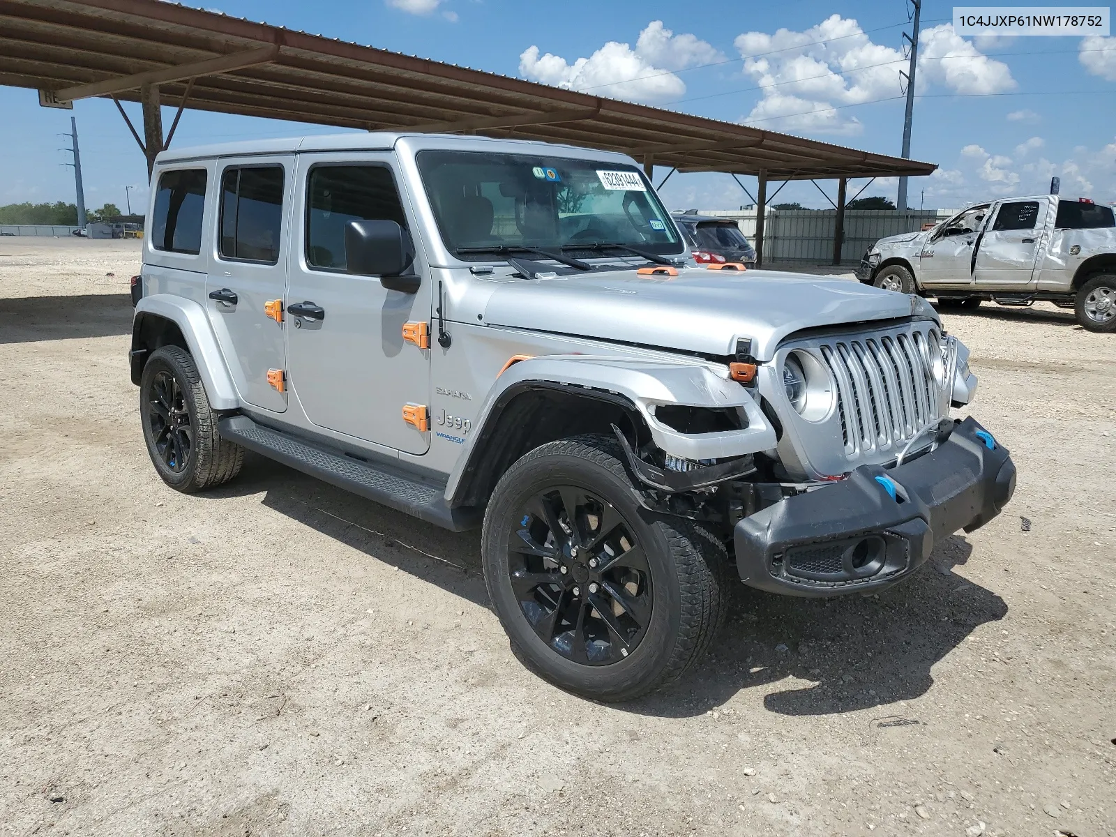 1C4JJXP61NW178752 2022 Jeep Wrangler Unlimited Sahara 4Xe